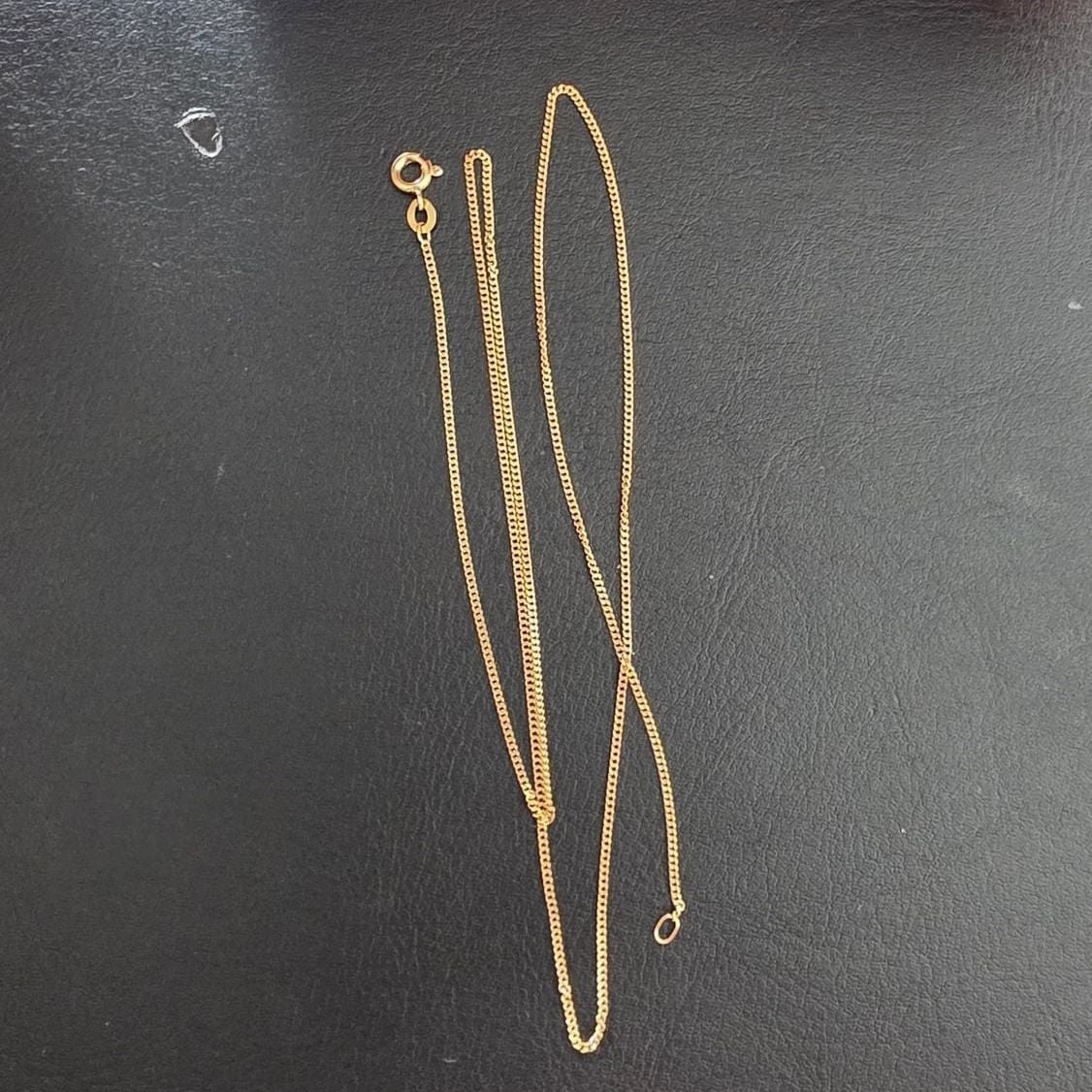 Goldkette 750er 3.07g — necklaces