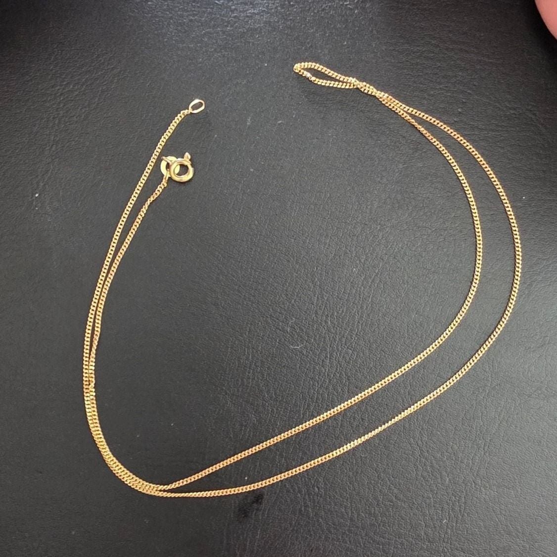 Goldkette 750er 3.07g — necklaces