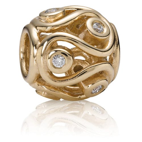Bead 14K Destiny w/Diamonds